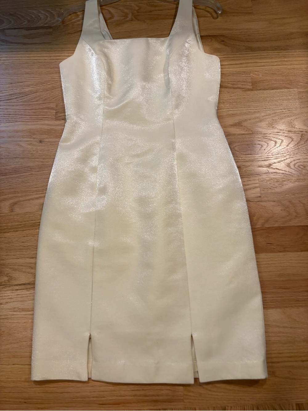 Vintage Formal Sleeveless Dress with Matching Coat - Sz 4 - Picture 10 of 15